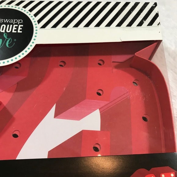 NEW HEIDI SWAPP 25 Marquee light up diy red xmas - Picture 8 of 10